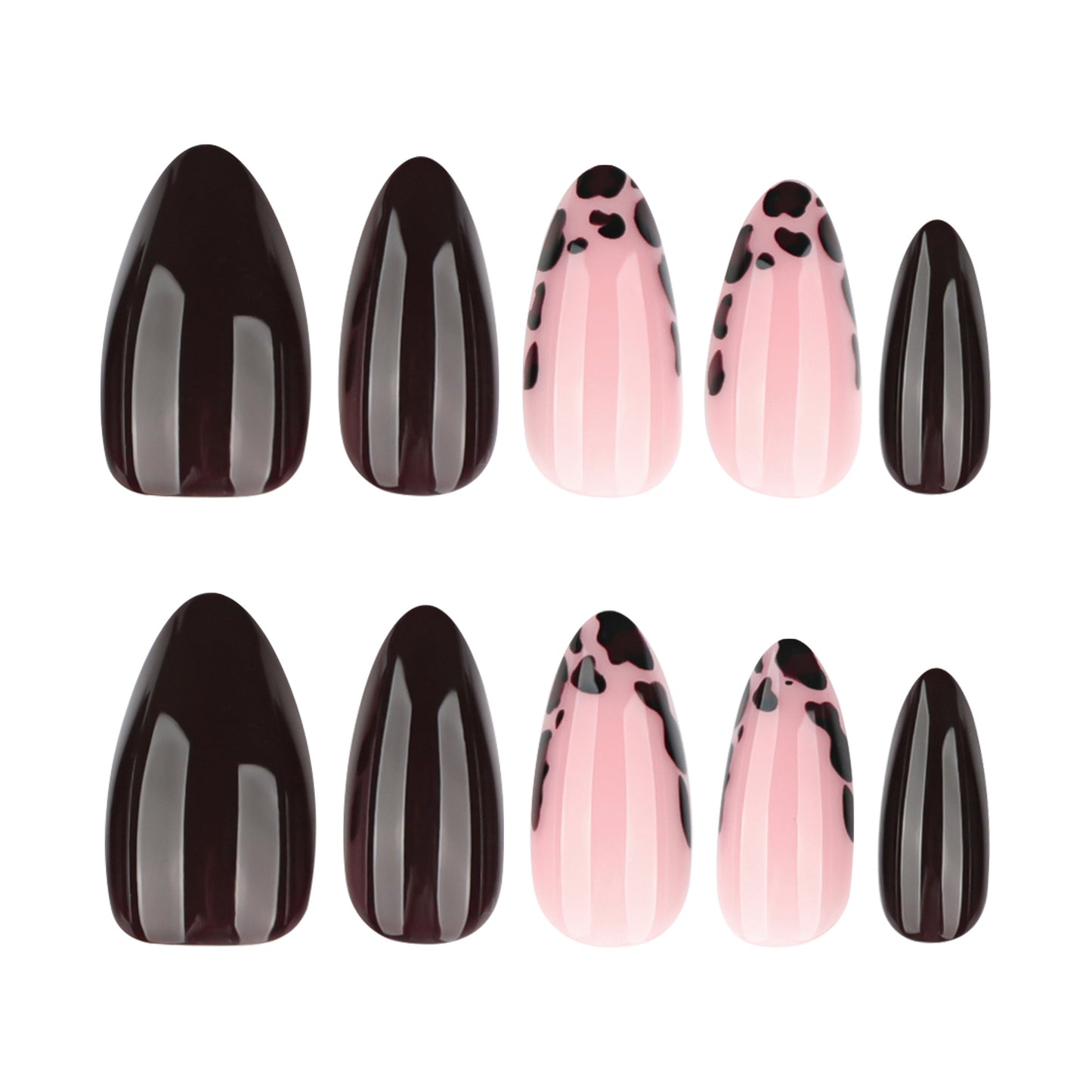 12 sizes 24 pieces press on nails measurements - ClairClaw Artemis Prowl